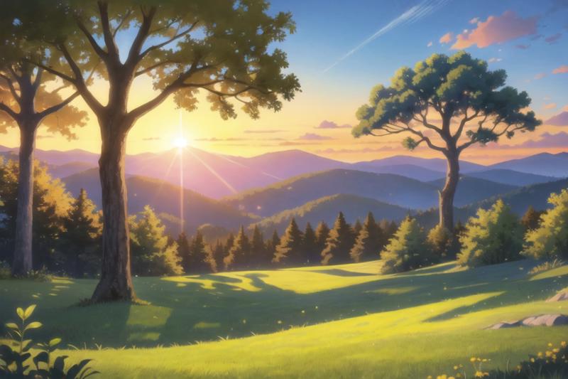 05995-101627147-(best quality, masterpiece, illustration_1.1), forest, sunrise, giant tree,.png